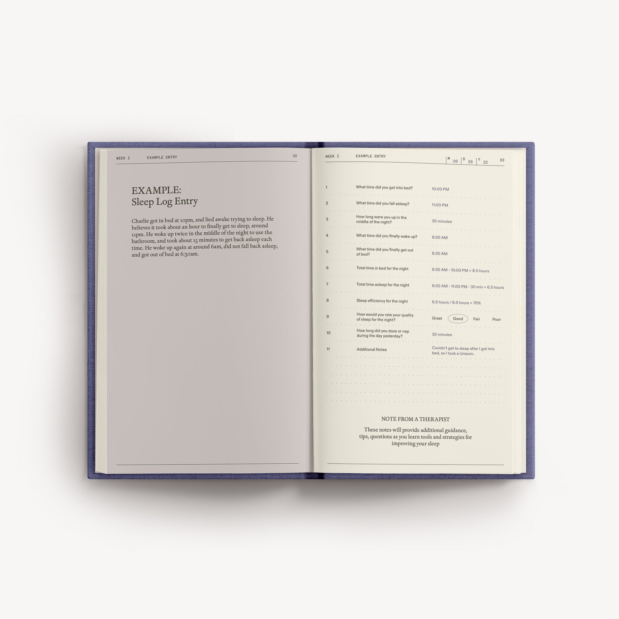The Anti-Insomnia Notebook