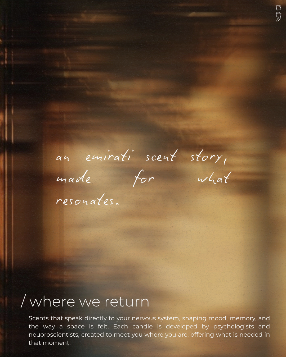 Where We Return Candle Collection
